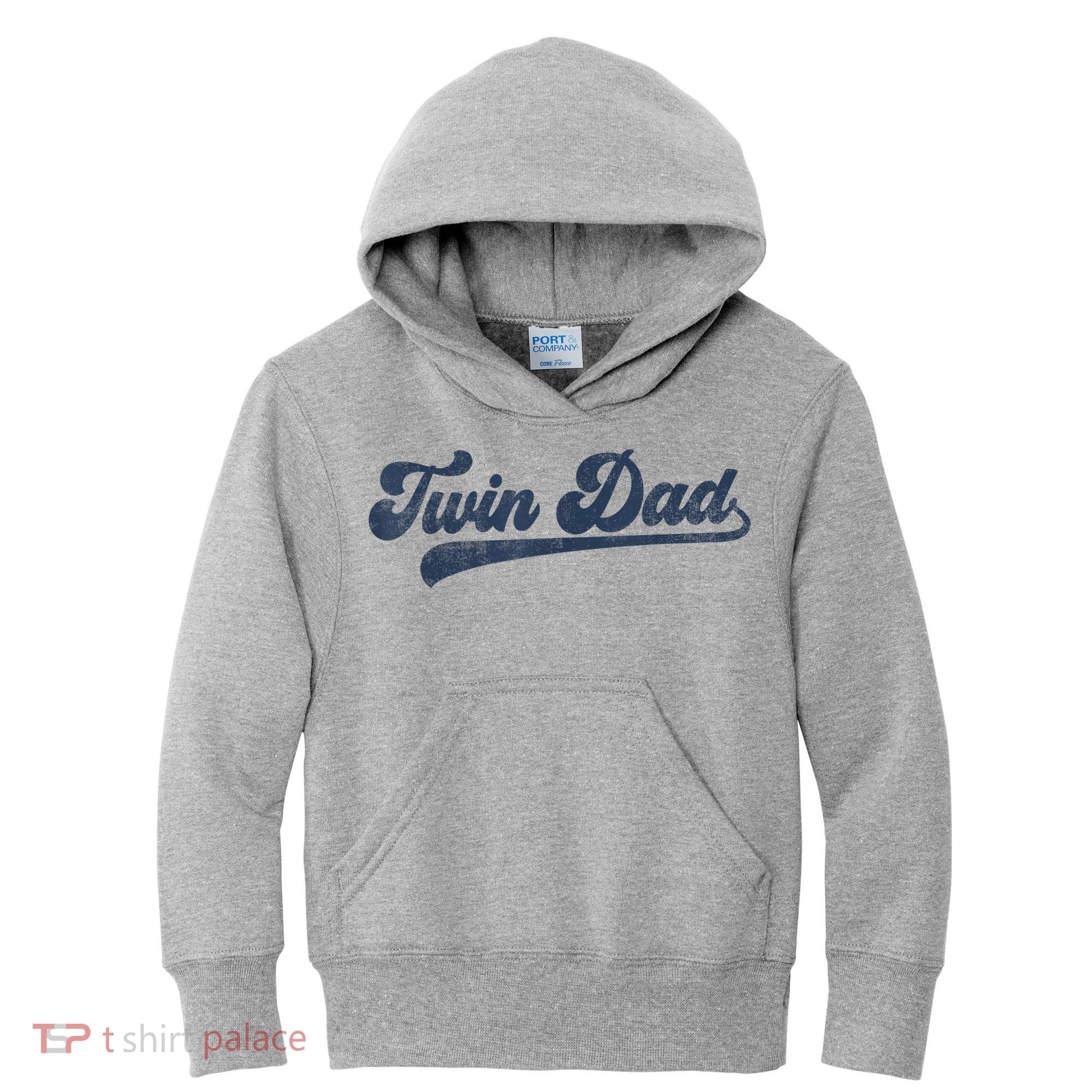 Twin Dad Kids Hoodie
