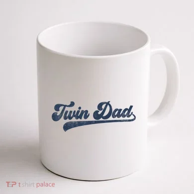 Twin Dad Coffee Mug back