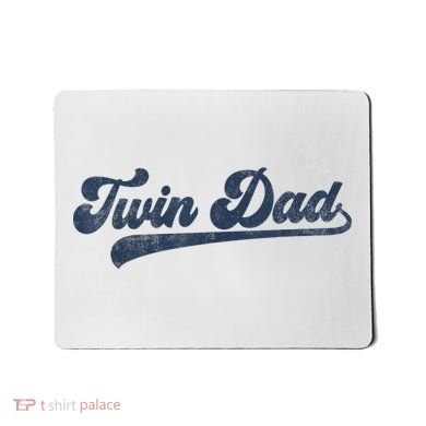 Twin Dad Mousepad