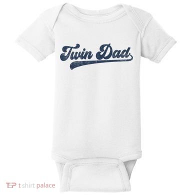 Twin Dad Baby Bodysuit