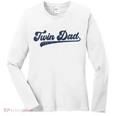 Twin Dad Women's Long Sleeve Shirt