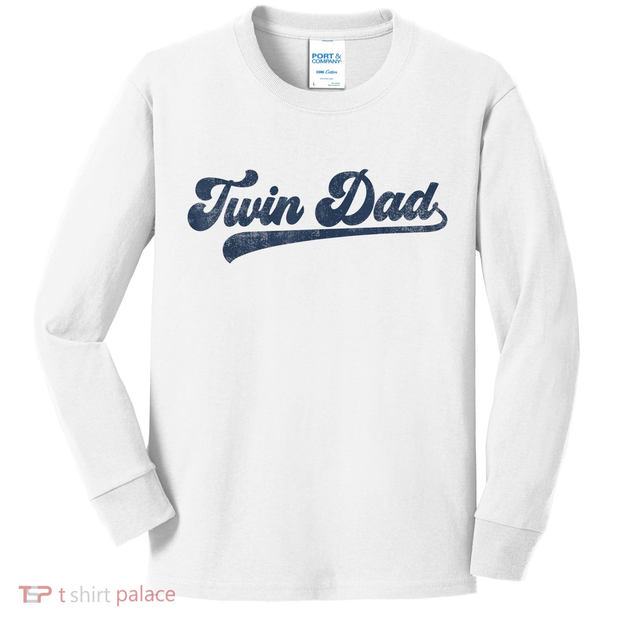Twin Dad Kids Long Sleeve Shirt