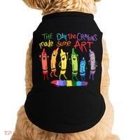 The Day The Crayons Made Some ART Teacher Art Doggie Tank thumb 0