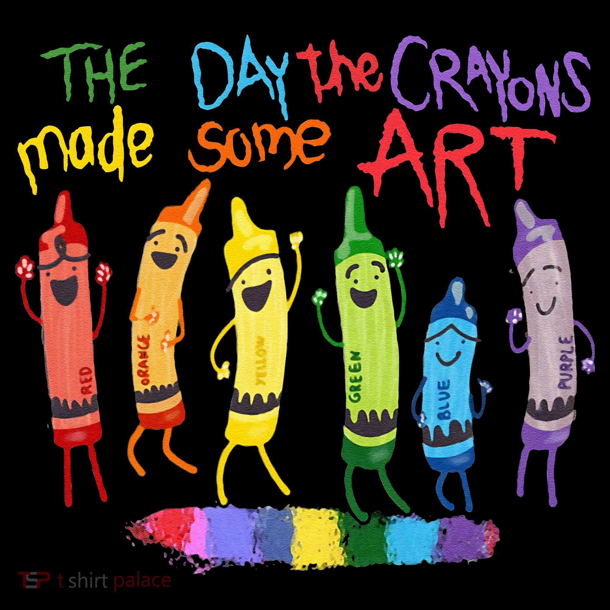 The Day The Crayons Made Some ART Teacher Art Coffee Mug
