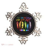 The Day The Crayons Made Some ART Teacher Art Ornament thumb 0
