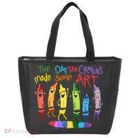 The Day The Crayons Made Some ART Teacher Art Tote Bag thumb 0