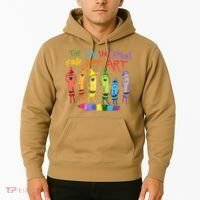 The Day The Crayons Made Some ART Teacher Art Hoodie thumb 2