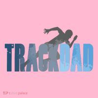 Track Dad Track Field Runner Cross Country Running Father Coaster thumb 2