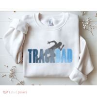 Track Dad Track Field Runner Cross Country Running Father Sweatshirt thumb 2