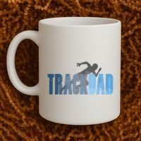 Track Dad Track Field Runner Cross Country Running Father Coffee Mug thumb 2