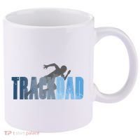 Track Dad Track Field Runner Cross Country Running Father 11oz C Handle Ceramic Mug thumb 0