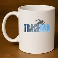 Track Dad Track Field Runner Cross Country Running Father 11oz C Handle Ceramic Mug thumb 4