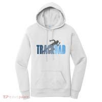 Track Dad Track Field Runner Cross Country Running Father Women's Hoodie thumb 0