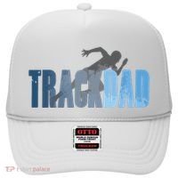 Track Dad Track Field Runner Cross Country Running Father Hat thumb 0