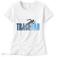 Track Dad Track Field Runner Cross Country Running Father Women's T-Shirt thumb 0