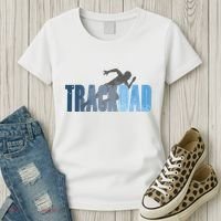 Track Dad Track Field Runner Cross Country Running Father Women's T-Shirt thumb 3