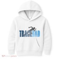 Track Dad Track Field Runner Cross Country Running Father Kids Hoodie thumb 0