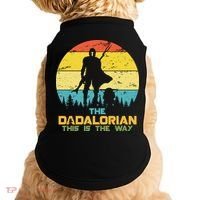 The Dadalorian This Is The Way Funny Dad Movie Spoof Doggie Tank thumb 0