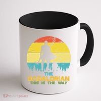 The Dadalorian This Is The Way Funny Dad Movie Spoof Coffee Mug thumb 1