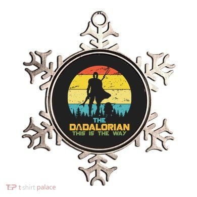 The Dadalorian This Is The Way Funny Dad Movie Spoof Ornament