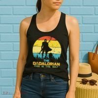 The Dadalorian This Is The Way Funny Dad Movie Spoof Women's Tank Top thumb 2