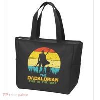 The Dadalorian This Is The Way Funny Dad Movie Spoof Tote Bag thumb 3