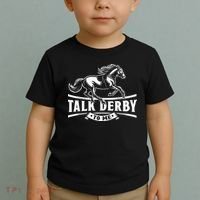 Talk Derby To Me Horse Racing Talk Derby To Me Toddler T-Shirt thumb 2