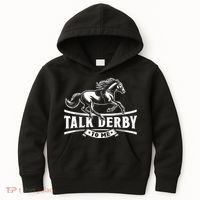 Talk Derby To Me Horse Racing Talk Derby To Me Kids Hoodie thumb 0