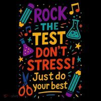 Testing Day Teacher Rock The Test Dont Stress Do Your Best Coffee Mug thumb 5