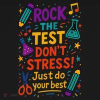 Testing Day Teacher Rock The Test Dont Stress Do Your Best Women's Hoodie thumb 2