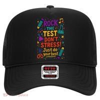 Testing Day Teacher Rock The Test Dont Stress Do Your Best Hat thumb 0
