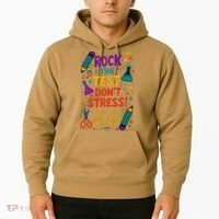 Testing Day Teacher Rock The Test Dont Stress Do Your Best Hoodie thumb 2