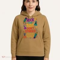 Testing Day Teacher Rock The Test Dont Stress Do Your Best Hoodie thumb 5