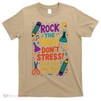 Testing Day Teacher Rock The Test Dont Stress Do Your Best T-Shirt thumb 0