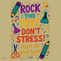 Testing Day Teacher Rock The Test Dont Stress Do Your Best T-Shirt thumb 7