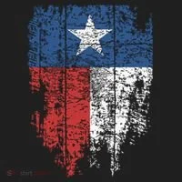 Texas Distressed Texas State Flag Women's Sweatshirt thumb 2