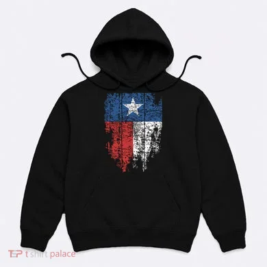 Texas Distressed Texas State Flag Hoodie