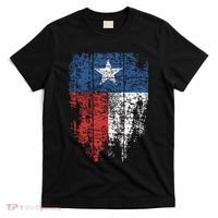 Texas Distressed Texas State Flag T-Shirt thumb 0