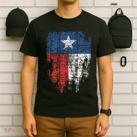 Texas Distressed Texas State Flag T-Shirt thumb 6