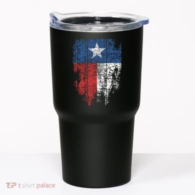 Texas Distressed Texas State Flag Tumbler