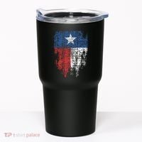 Texas Distressed Texas State Flag Tumbler thumb 0