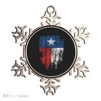 Texas Distressed Texas State Flag Ornament thumb 0