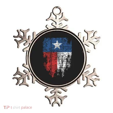 Texas Distressed Texas State Flag Ornament
