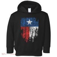 Texas Distressed Texas State Flag Toddler Hoodie thumb 0