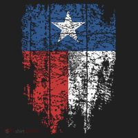 Texas Distressed Texas State Flag Golf Towel thumb 3