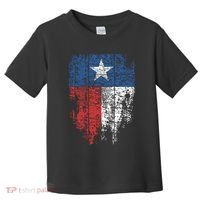 Texas Distressed Texas State Flag Toddler T-Shirt thumb 0