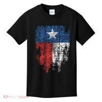 Texas Distressed Texas State Flag Kids T-Shirt thumb 0