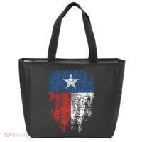 Texas Distressed Texas State Flag Tote Bag thumb 0