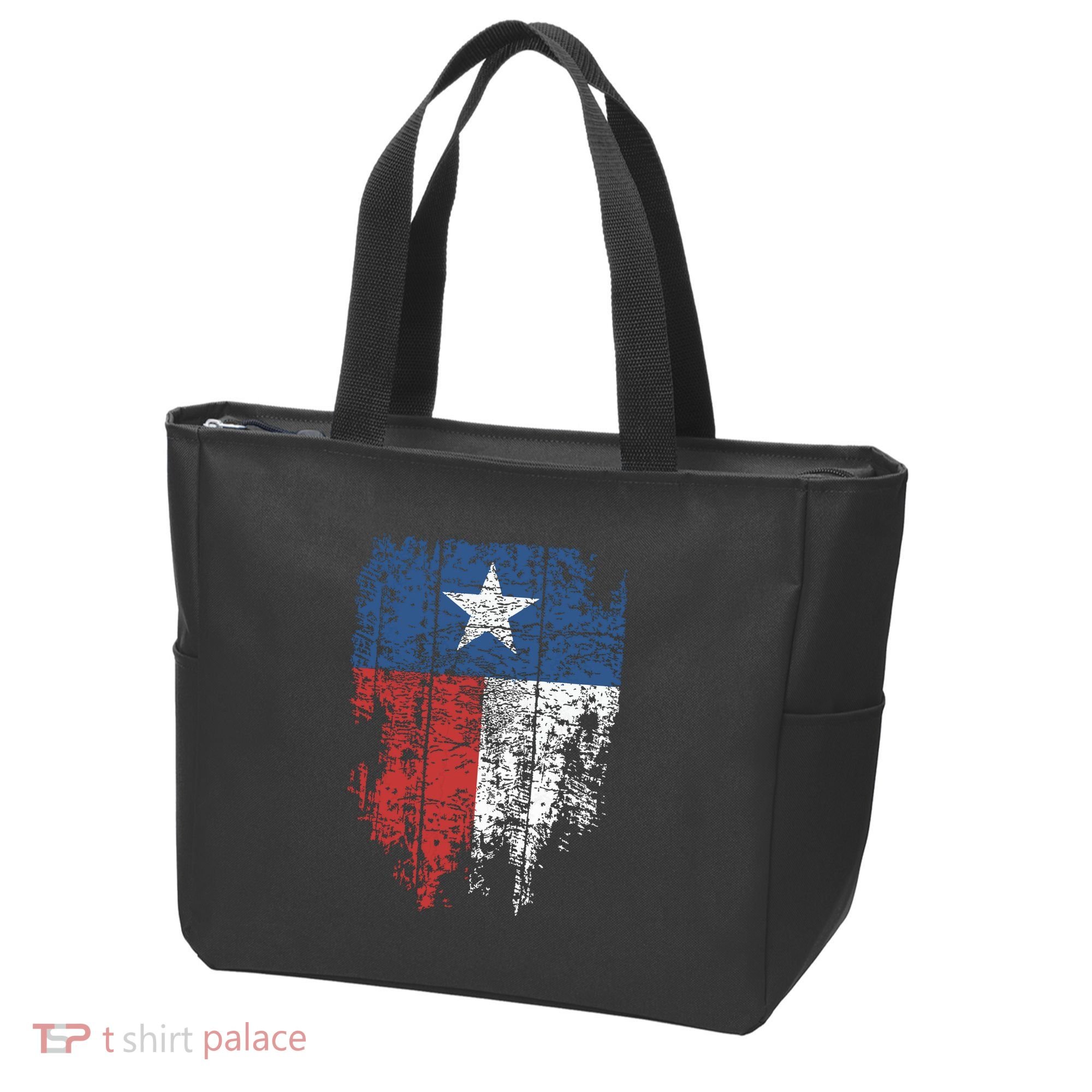 Texas Distressed Texas State Flag Tote Bag