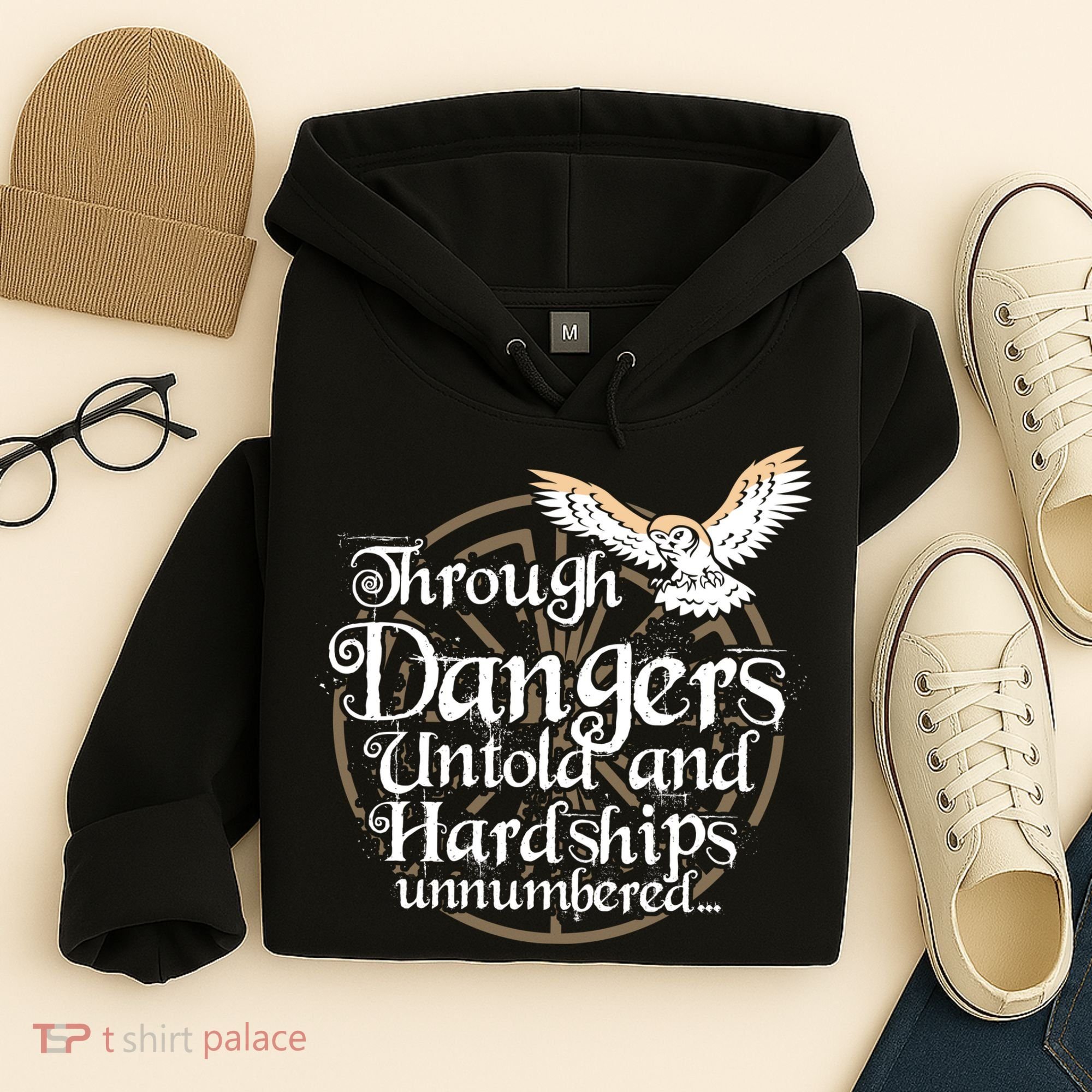 Through Dangers Untold And Hardships Unnumbered Hoodie
